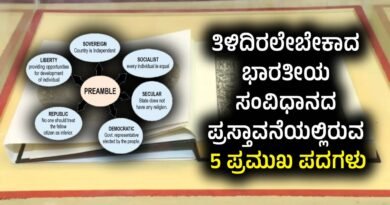 5 Terms in the Indian Constitution Preamble