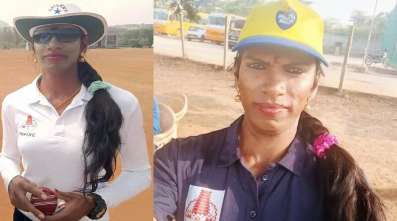 First Transgender Umpire Rithika Sri
